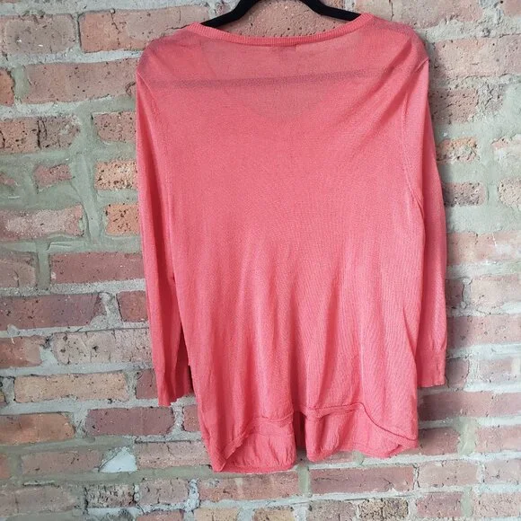 Talbots Ruffle Cardigan - Picture 2 of 5